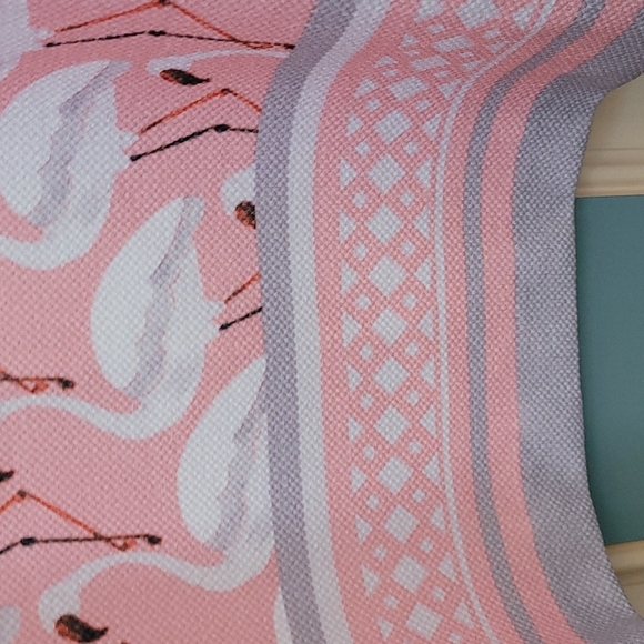 NWOT Julian Taylor flamingo dress - Picture 7 of 11